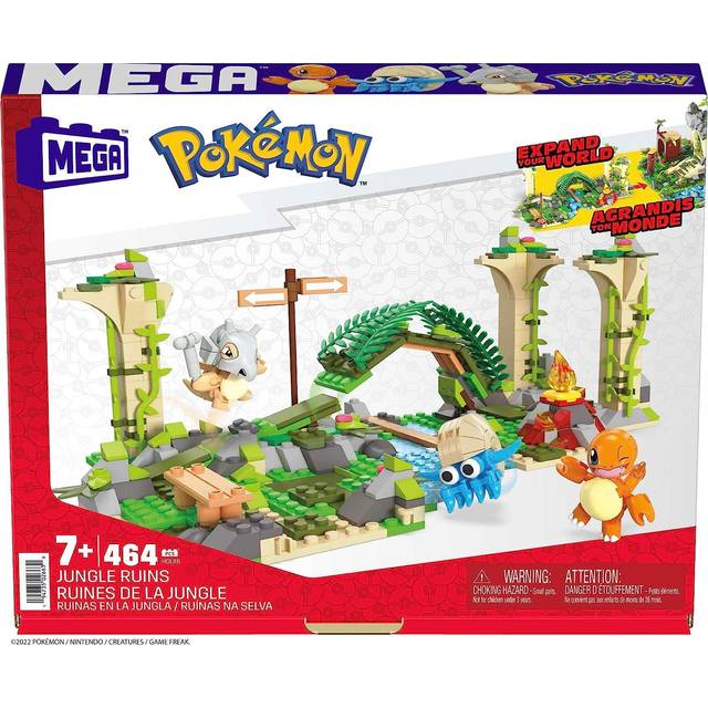 Mattel Pokemon Mega Construx Construction Set Jungle Ruins