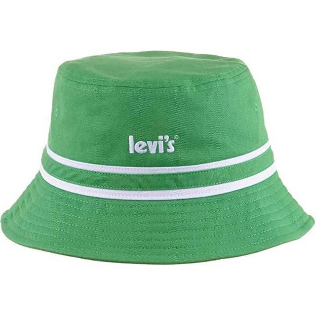 Levi's - Multi bucket Hatt - Poster Logo Blue/Torquoise/Yellow/Orange Bucket @ Hatstore