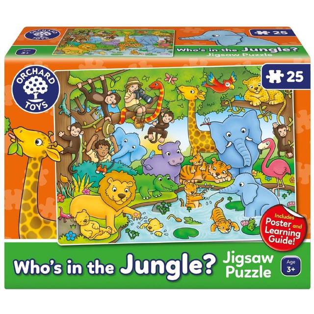Orchard Toys Who's In The Jungle? Jigsaw Puzzle