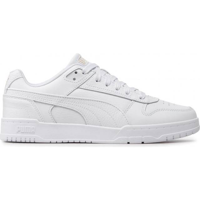 PUMA Uniseks RBD GAME LOW Low-Top Trainers, PUMA WHITE-PUMA WHITE-PUMA TEAM GOLD, 40.5 EU