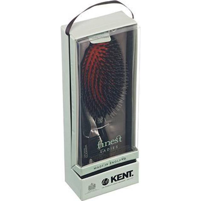 Kent Large Black Porcupine Cushion Brush - Midnight Ruby - CSML