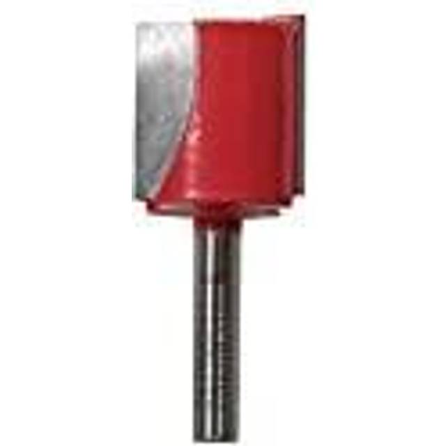 Faithfull Two Flute Straight Router Cutter 25mm 25mm 1/4"