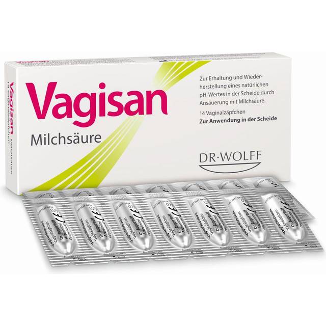 Vagisan Milchsäurezäpfchen, 14 St. Suppositorier