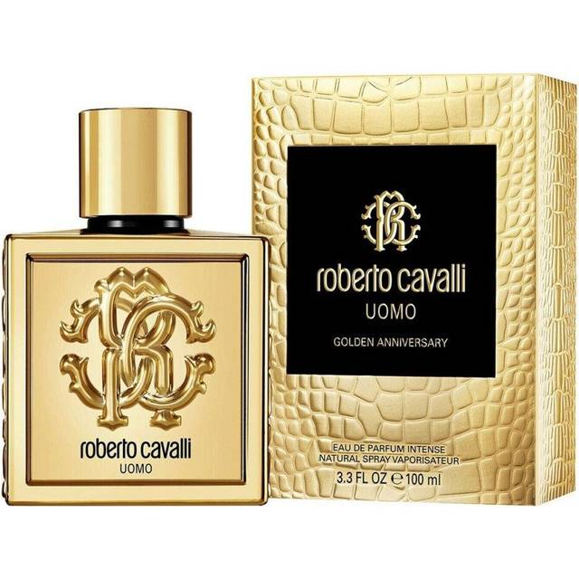 Roberto Cavalli Uomo Golden Anniversary 100ml Eau De Parfum Intense