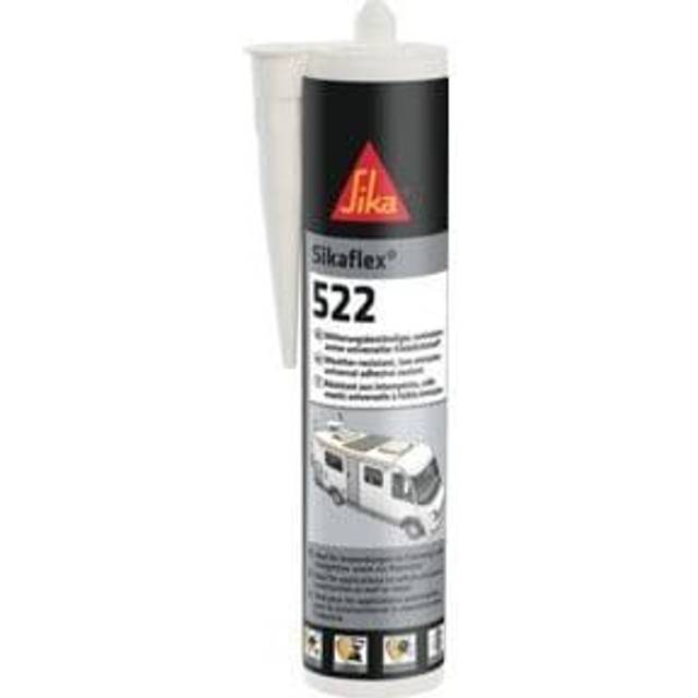 Sikaflex-522 weather-resistant, UV-stable, adhesive sealant (new version of Sikaflex-521 UV and Sikaflex-221i) 300ml black