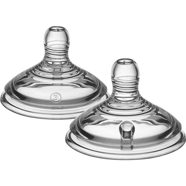 Tommee Tippee Closer to Nature Easi-vent Fast Flow Teats 6M+