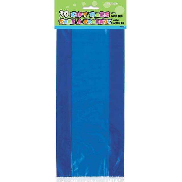 Cellofanpåsar blåa 30-pack