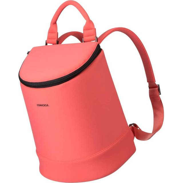 Eola Bucket Cooler Bag - Coral Neoprene