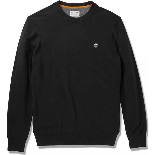 Cotton Regular Fit Jumper with Crew Neck - Denim Blue - XL