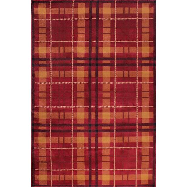 Ultimate Tartan Red Chequered Rug