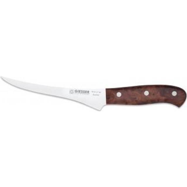 Giesser sedan 1776 – Made in Germany – filékniv 17 cmTree of Lifefe, PremiumCut Filet No 1, filékniv, Thuja, trähandtag, rostfri, tysk grillkniv vass