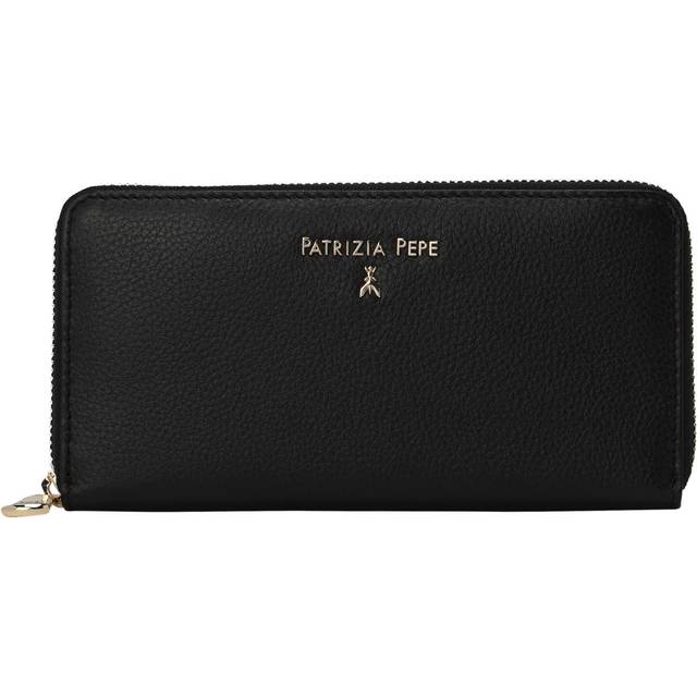 PATRIZIA PEPE Essentials plånbok läder 19 cm