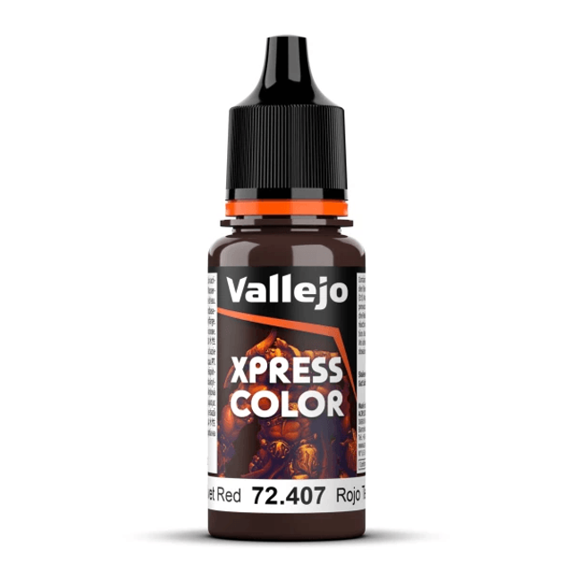 Vallejo Maling - Xpress Color: Xpress Color Velvet Red - 18ml