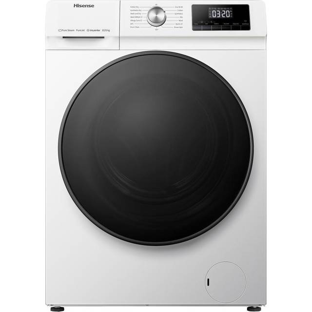 Hisense 3 Series WDQA1014EVJM 10Kg / 6Kg Washer Dryer with 1400 rpm - White - D Rated [Wash&Dry], A Rated [Wash Only]