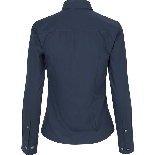 Seven Seas hybrid Modern fit dameskjorte, Navy