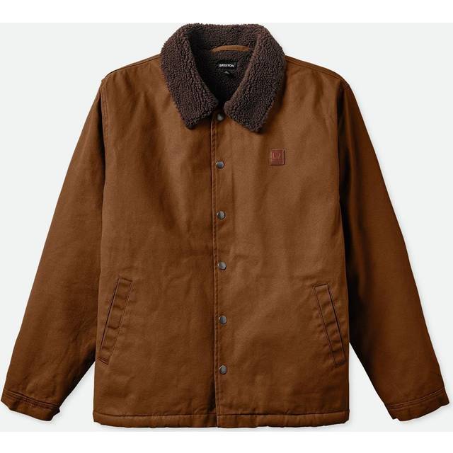 Brixton Beta Lined Coaches Jacket Brun