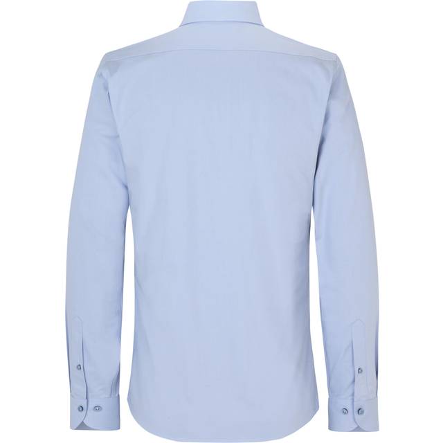 Seven Seas Hybrid Skjorte Slim Fit S51 Light Blue_43/44-xl
