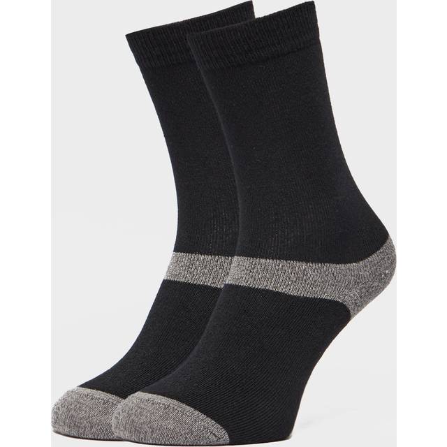 Unisex Multiactive Coolmax Liner Socks - 2 Pack, Black
