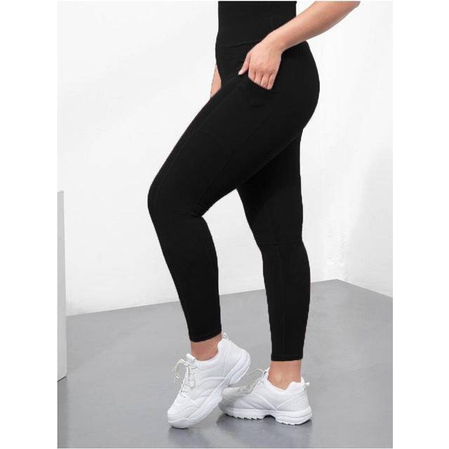 (XXS/XS) Tombo Women's Core Pocket Yoga Leggings - Black