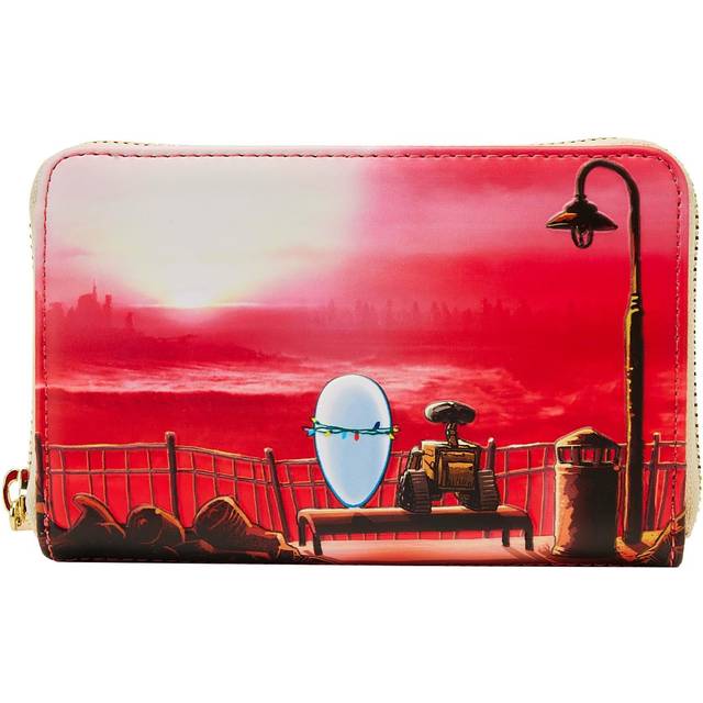 Pixar Moments Wall-E Date Night Loungefly Wallet - Black&#47;Brown&#47;Red (One-Size)