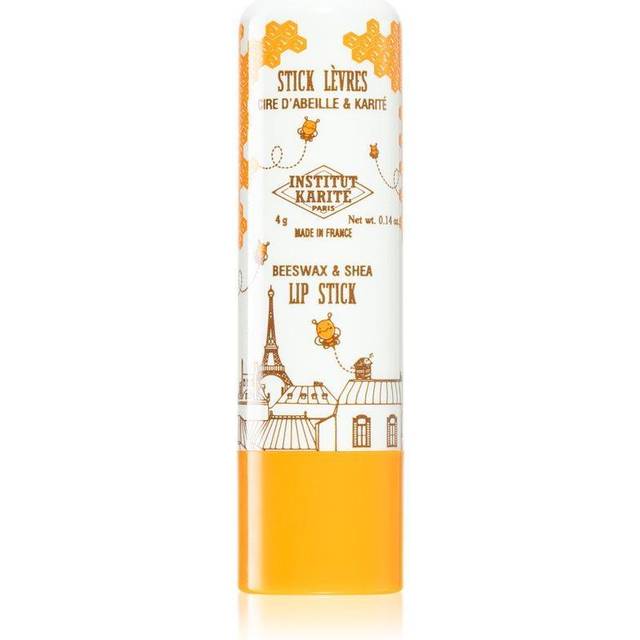 Institut Karité Paris Beeswax & Shea Lip Stick Læbepomade Med Sheasmør Aroma Vanilla 4 g