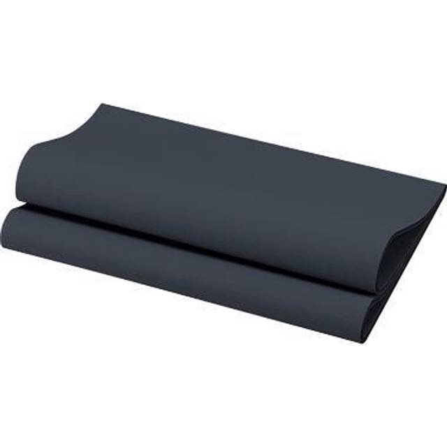 Duni Bio Dunisoft Dinner Napkin Black 400x400mm (Pack of 360)
