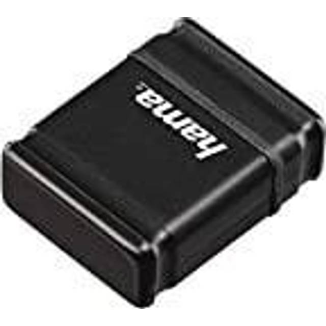Hama FlashPen Smartly 64 GB Minne Stick USB 2.0 (10 MB/s) Svart