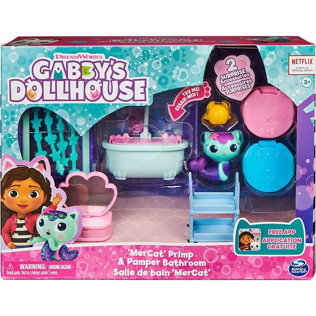 Gabby's Dollhouse Primp and Pamper Bathroom