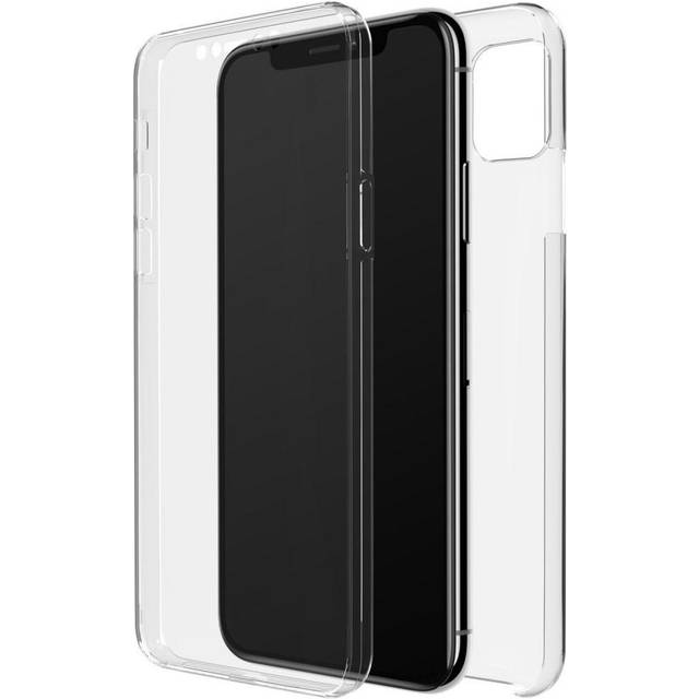 Black Rock skyddsfodral "360° Clear" (för Apple iPhone 11 Pro Max, perfekt skydd, smal design, plast, fodral 360°) transparent