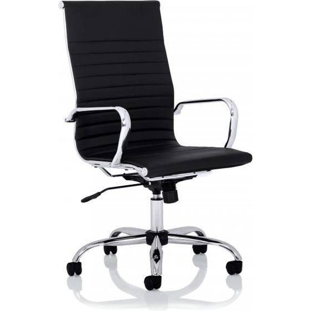 Nola Executive Chair High Back Soft Bonded Leather Black