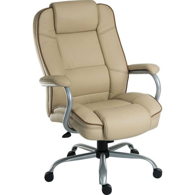 Teknik Goliath Duo Heavy-Duty Executive Chair - Cream, Cream