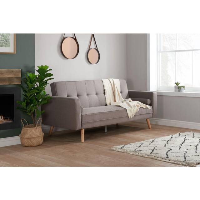 Birlea Ethan Grey Large Sofa Bed, Sofa Bed