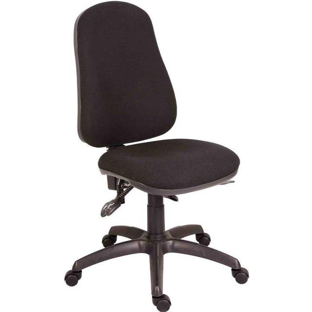 Teknik Ergo Comfort Black Fabric High Back Executive Adjustable Swivel Office Chair