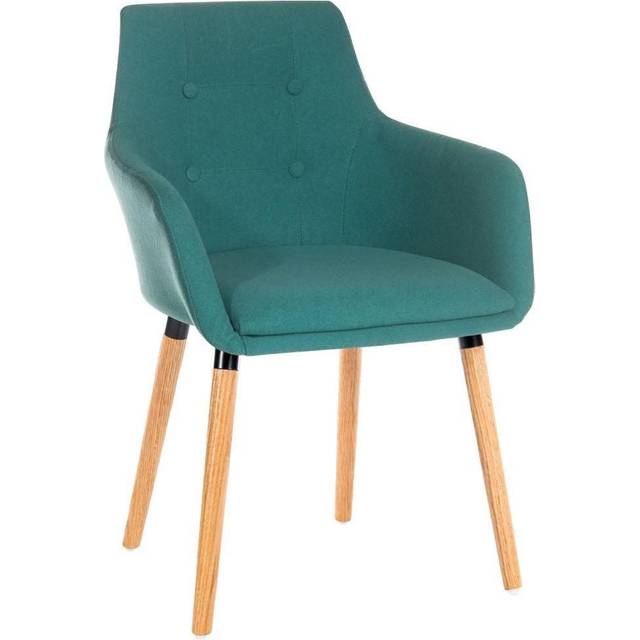 TEKNIK Four-Legged Fabric Reception Chair - Jade
