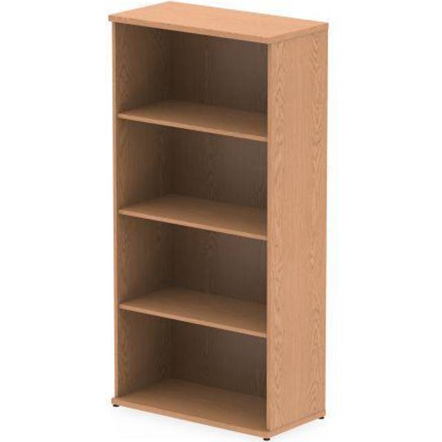 Impulse 1400/600 Rectangle Silver Cantilever Leg Desk Maple - MI002423