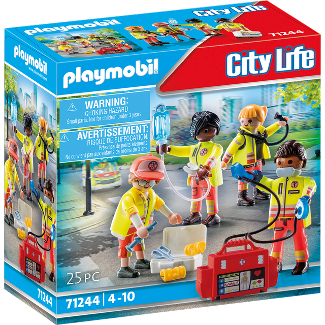 PLAYMOBIL 71244 City Life Medical Team