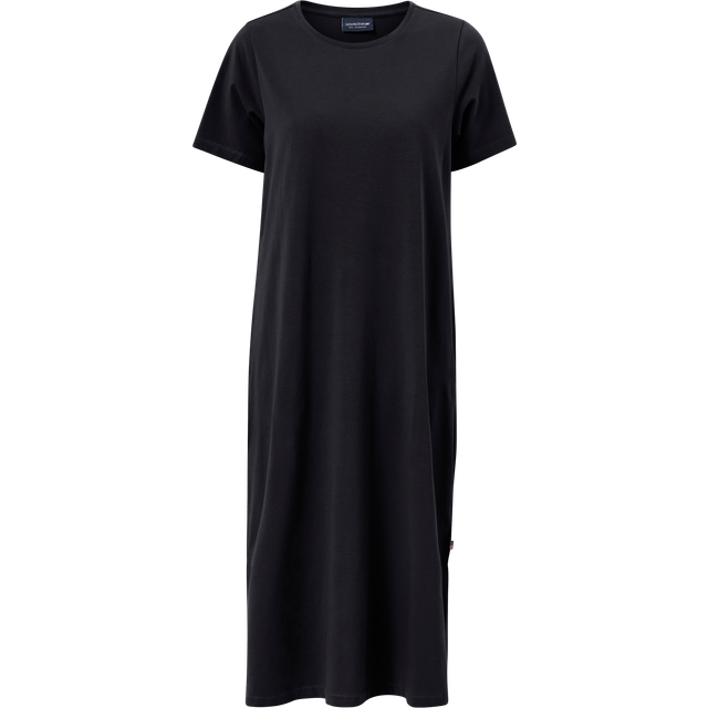 Lexington Becky Long Jersey Dress, Dark Blue