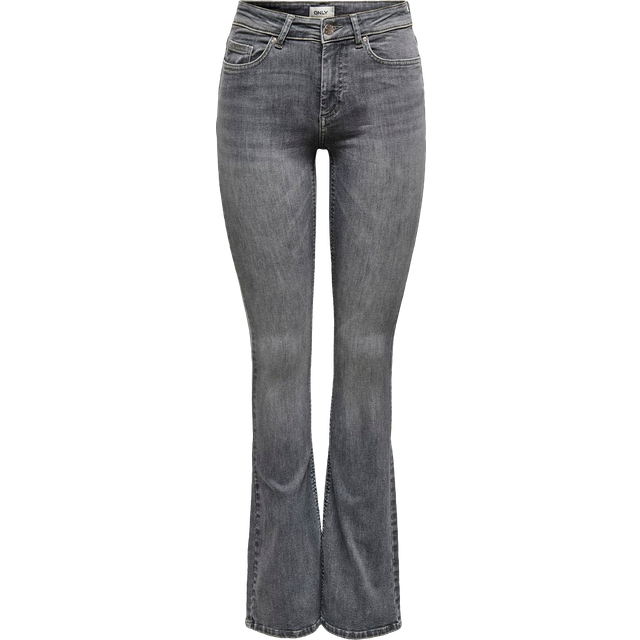 Women's mid-flare jeans Only Onlblush tai0918 - Gris