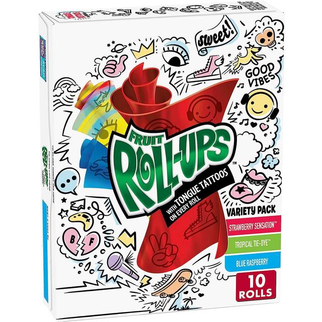 Candy Fruit Roll-ups Variety Pack 141g
