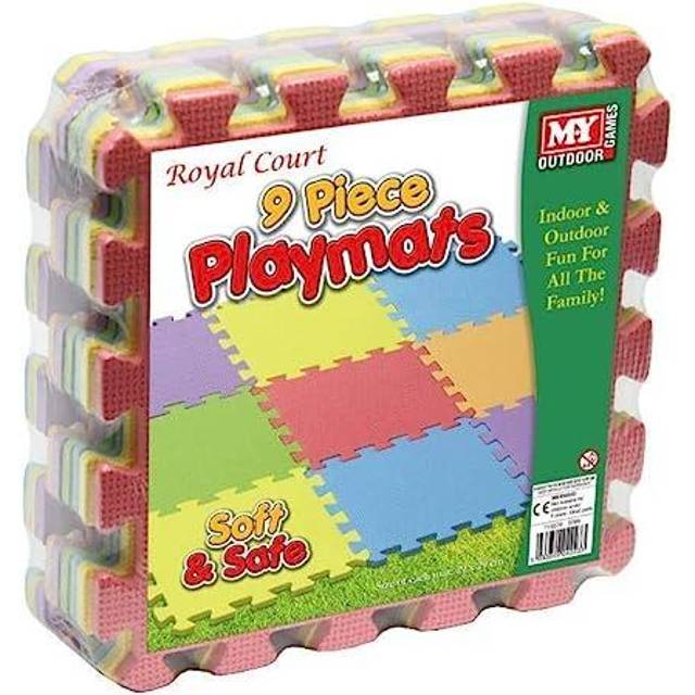 Kidz Outdoors My Outdoor Games EVA Outdoor Playmat 29 x 29cm 9 Pack - M.Y Toys - Multi