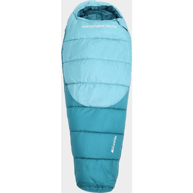 Youth Adventurer Sleeping Bag, Green - One Size