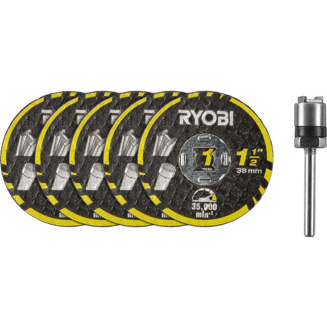 RAR301-6 38 mm Twist lock Cut-Off Disc Kit (6 Piece)