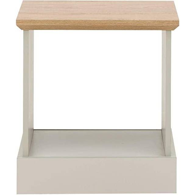 GFW Kendal Grey Lamp Table - 39 x 45 x 46cm