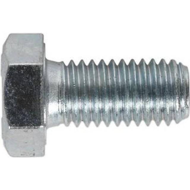 Sealey HT Set Screw M12 X 25MM 8.8 Zinc DIN 933 Pack of 25