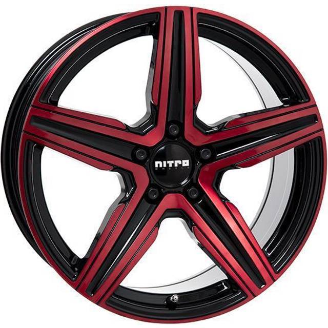 Nitro Spark Gloss black / Red 8,5X20 5/112 ET45 CB66,5