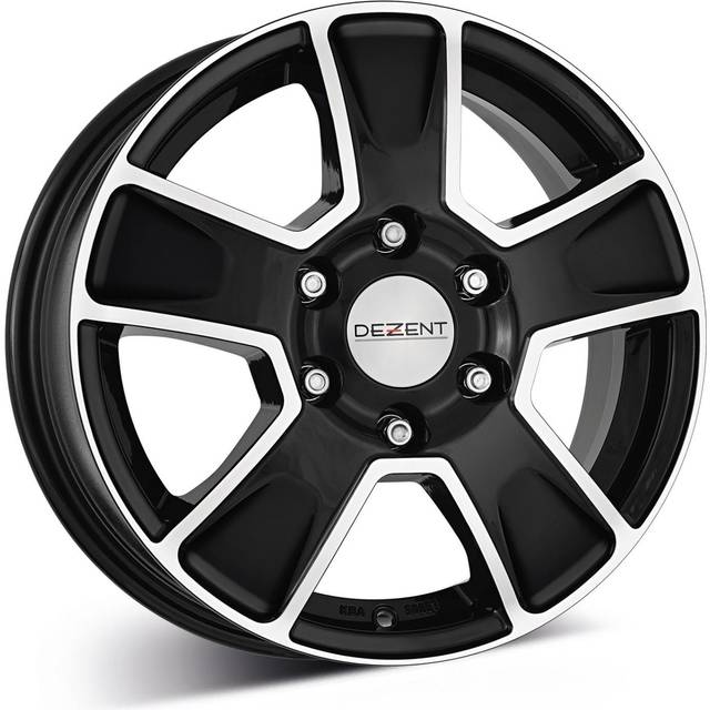 Dezent Van dark Black Polished 6.5x16 5/118 ET68 B71.1 (6.5x16 5/118 ET68 B71.1)