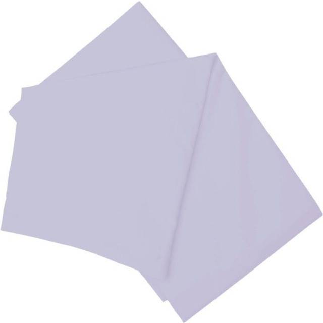 Easy Care Minimum Iron Flat Sheet Double Heather, Purple