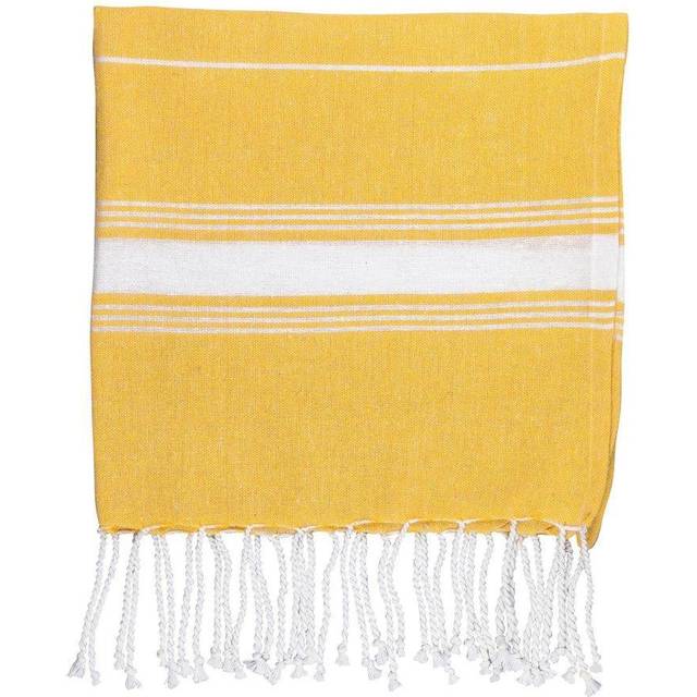 100cm x 60cm Children's Turkish Cotton Bath Towel - Yellow