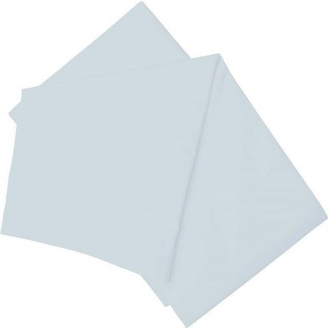Easy Care Fitted Sheet Double Duck Egg, Blue