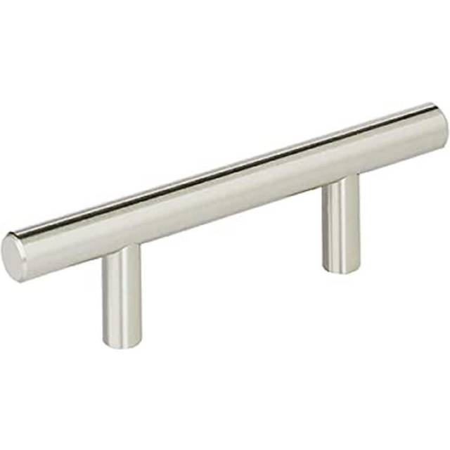 Amerock Bar Pulls 212 64 mm CentertoCenter Sterling Nickel Cabinet Pull  10 Pack